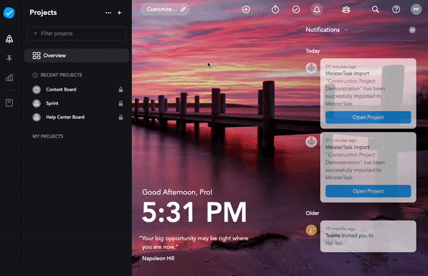 Meistertask Dashboard How 5 Teams Use MeisterTask And Zapier To Boost