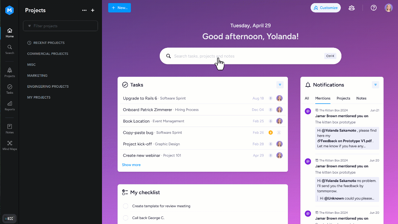 Move project in group.gif
