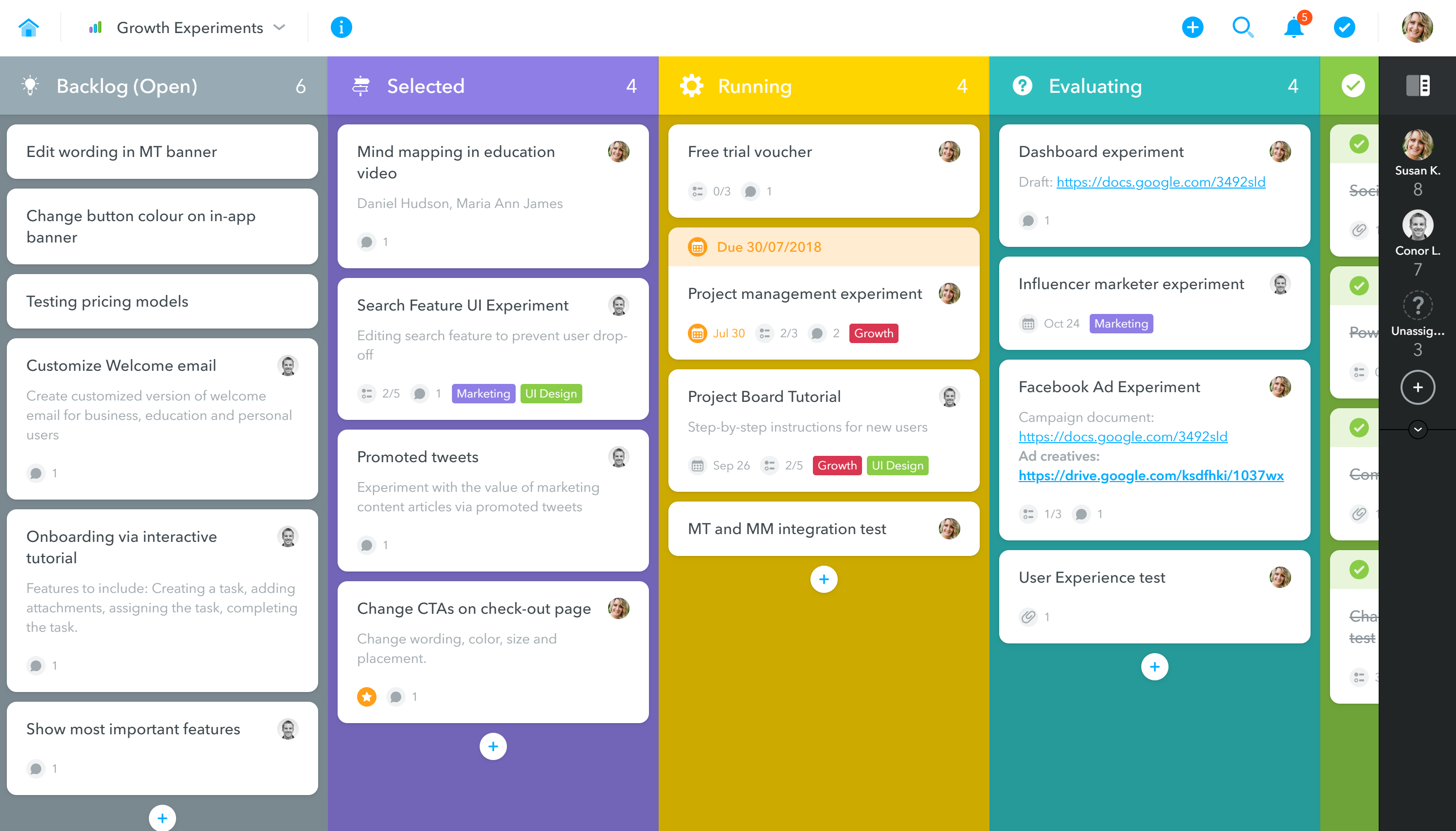 load checklist automatically meistertask